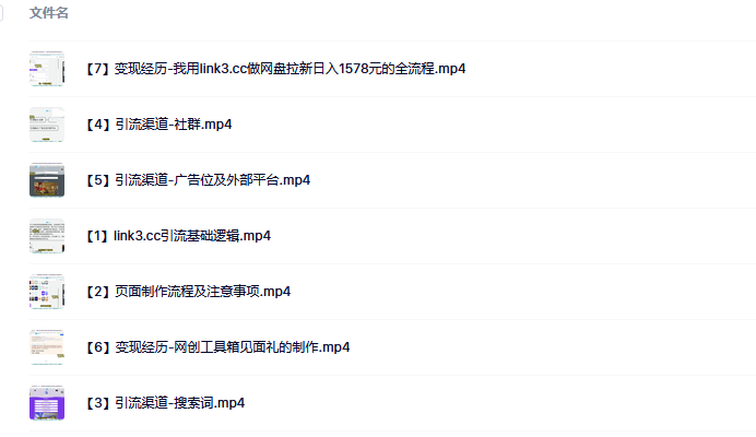 link3.cc聚合链接引流，日引流50＋精准粉-金点子优创