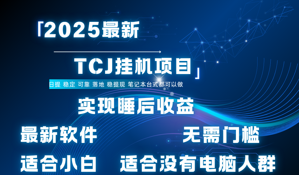 最新海外TCJ无门槛美金项目可矩阵放大操作 单日可达400+日提-金点子优创