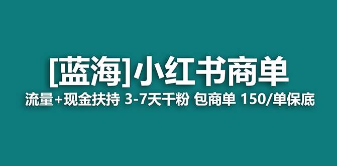 【蓝海项目】小红书商单！长期稳定 7天变现 商单一口价包分配 轻松月入过万-金点子优创