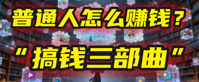 普通人怎么赚钱？2025年马哥揭秘“搞钱三部曲”：从抄作业，到自创武功，月入10万+！-金点子优创